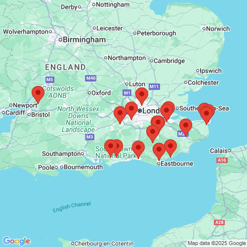 Map of Recent Inspections