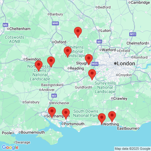 Map of Recent Inspections