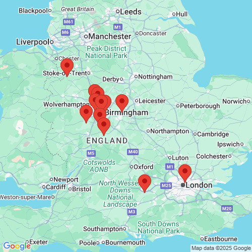 Map of Recent Inspections