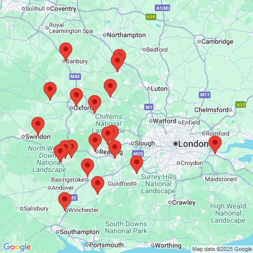 Map of Recent Inspections