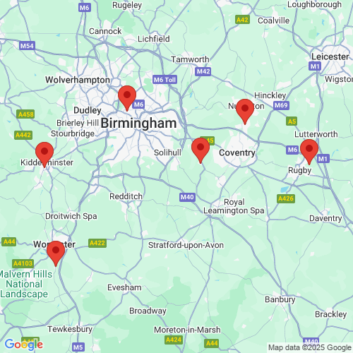 Map of Recent Inspections