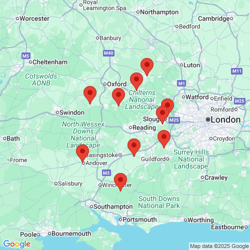 Map of Recent Inspections