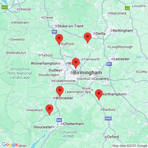 Map of Recent Inspections