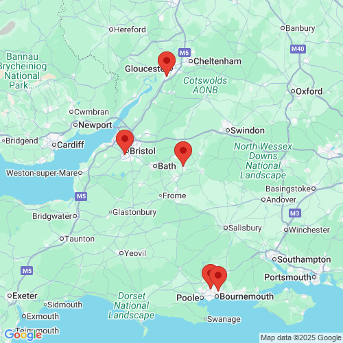 Map of Recent Inspections