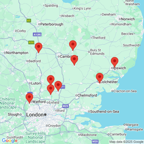 Map of Recent Inspections