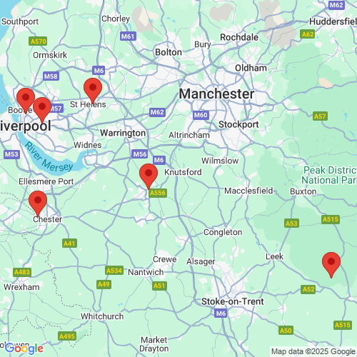 Map of Recent Inspections