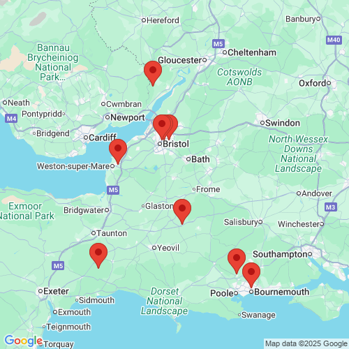 Map of Recent Inspections