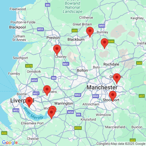 Map of Recent Inspections