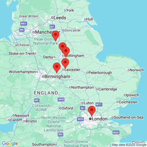 Map of Recent Inspections