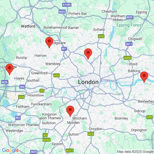 Map of Recent Inspections