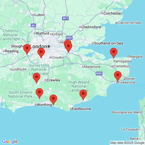 Map of Recent Inspections