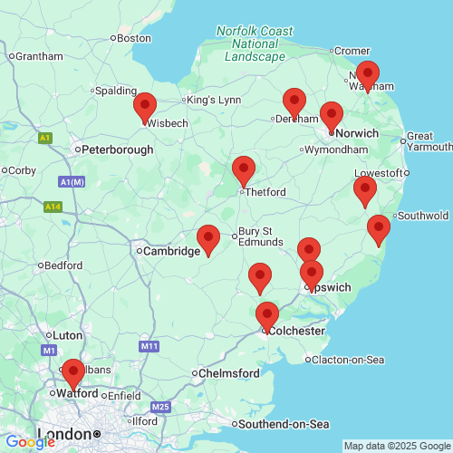 Map of Recent Inspections