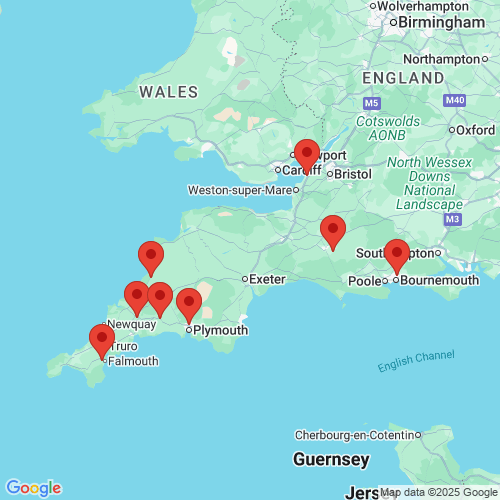 Map of Recent Inspections