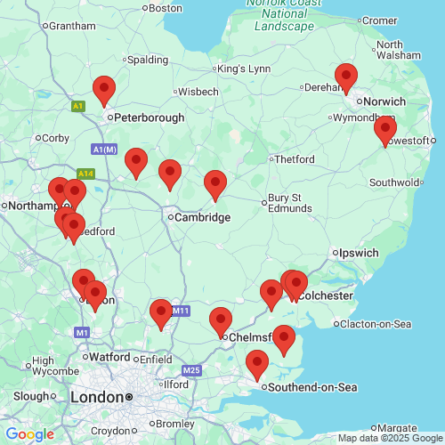 Map of Recent Inspections
