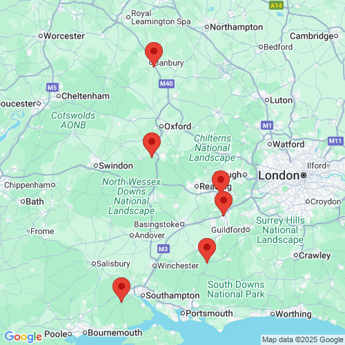 Map of Recent Inspections