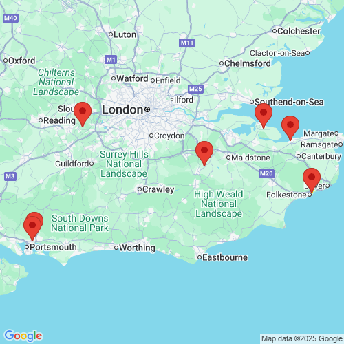 Map of Recent Inspections