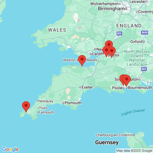 Map of Recent Inspections