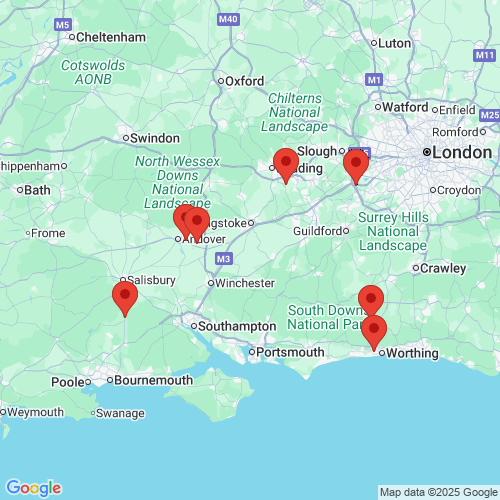 Map of Recent Inspections