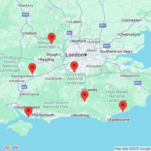 Map of Recent Inspections