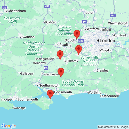 Map of Recent Inspections