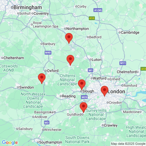 Map of Recent Inspections