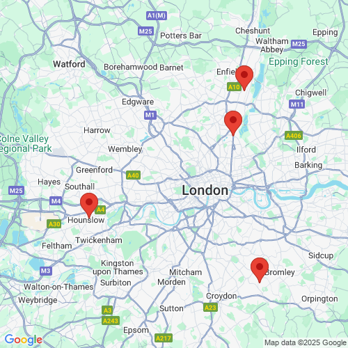 Map of Recent Inspections