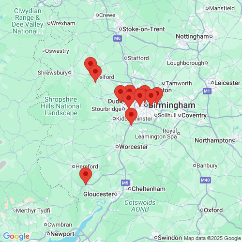 Map of Recent Inspections