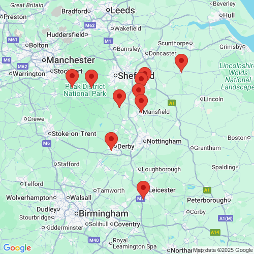 Map of Recent Inspections