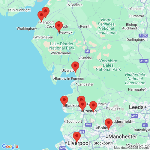Map of Recent Inspections