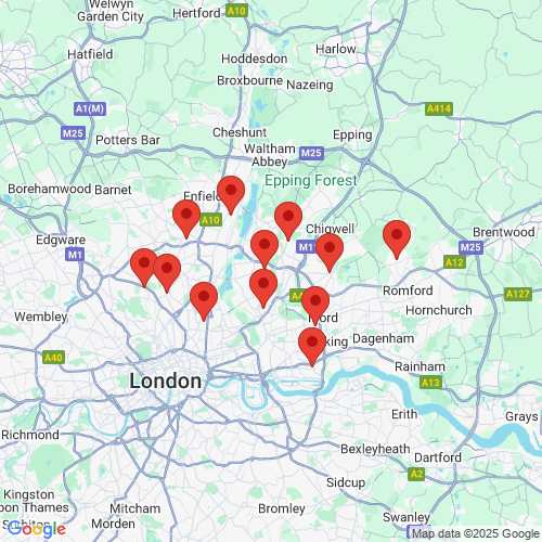 Map of Recent Inspections