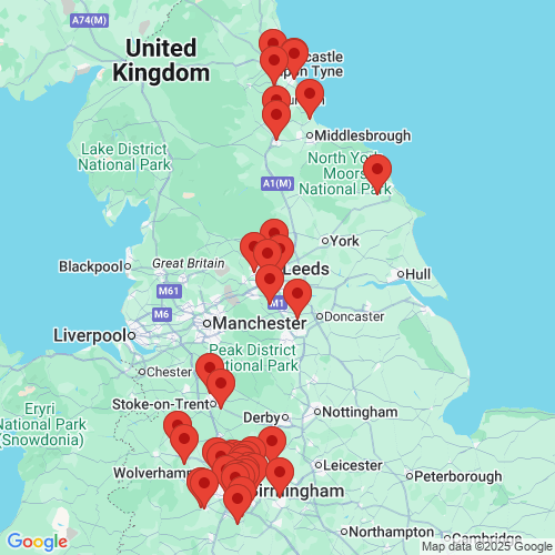 Map of Recent Inspections