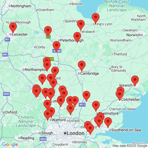 Map of Recent Inspections