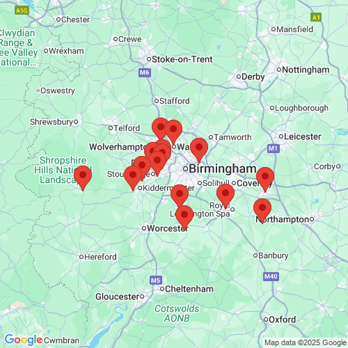 Map of Recent Inspections