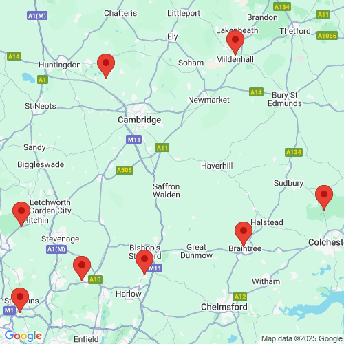 Map of Recent Inspections
