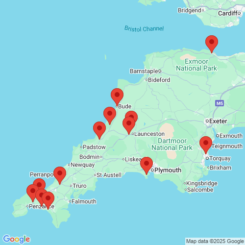 Map of Recent Inspections