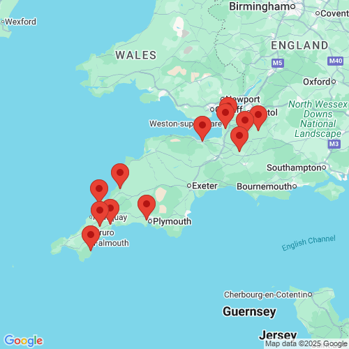 Map of Recent Inspections