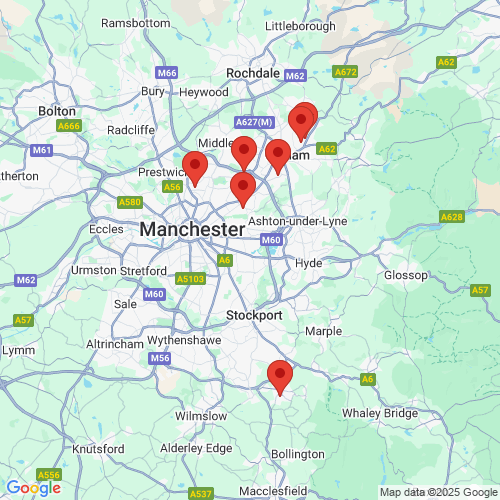 Map of Recent Inspections