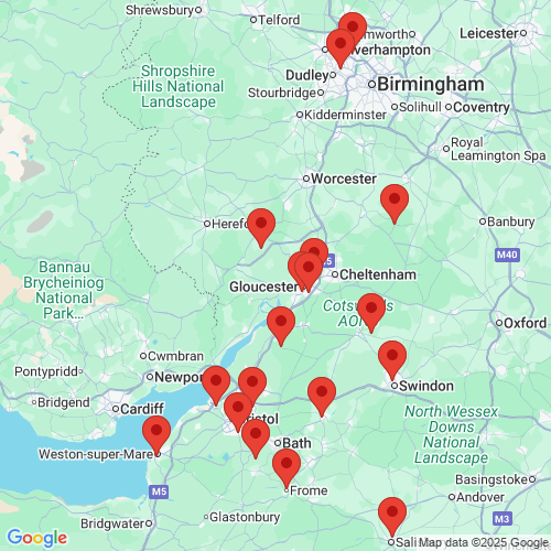 Map of Recent Inspections