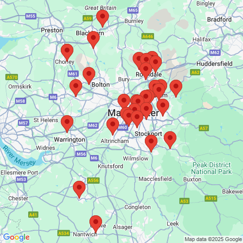 Map of Recent Inspections