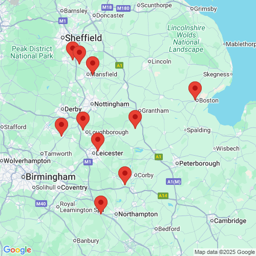 Map of Recent Inspections