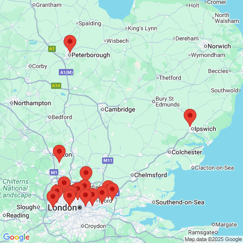 Map of Recent Inspections