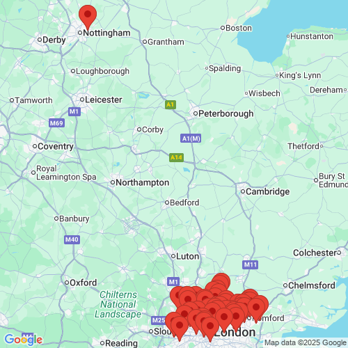 Map of Recent Inspections