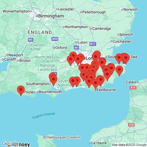 Map of Recent Inspections