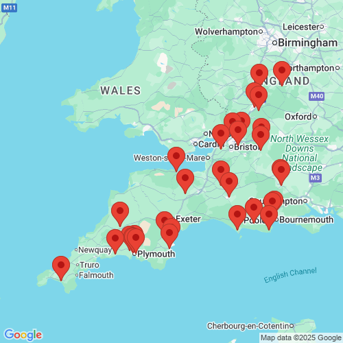 Map of Recent Inspections