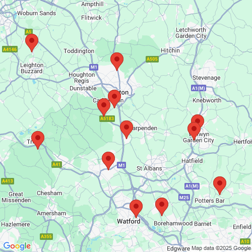 Map of Recent Inspections