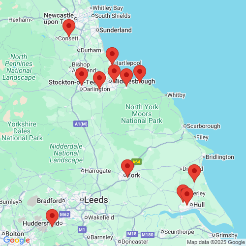 Map of Recent Inspections