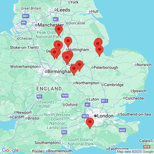 Map of Recent Inspections