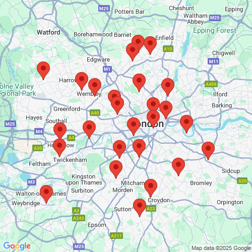 Map of Recent Inspections