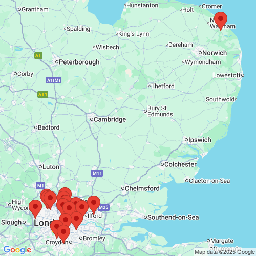 Map of Recent Inspections