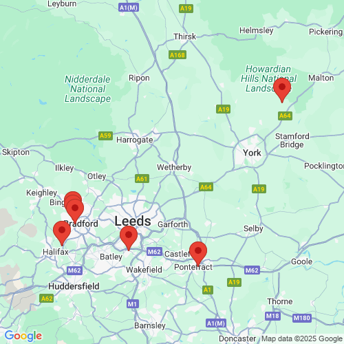 Map of Recent Inspections
